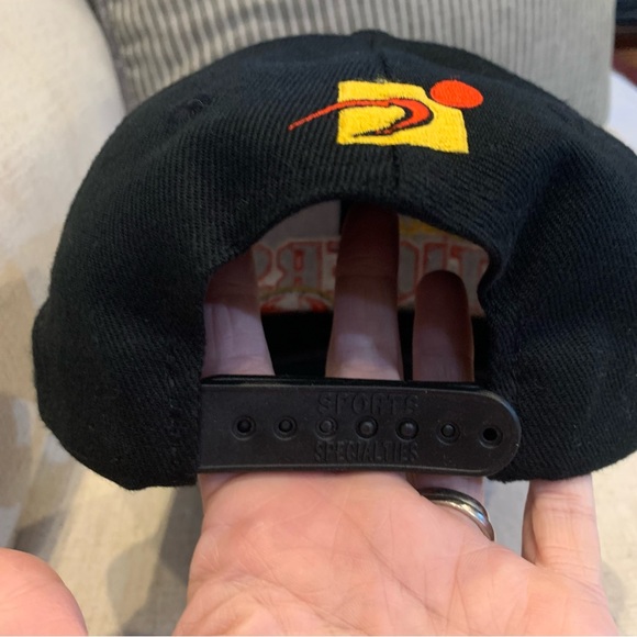 Vintage Grambling State University Tigers Football Black Snapback Cap Hat - Picture 3 of 6